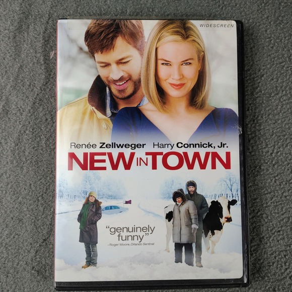 New in Town DVD Movie Comedy Romance Renee Zellweger Harry Connick Jr‎ USED - Picture 1 of 3